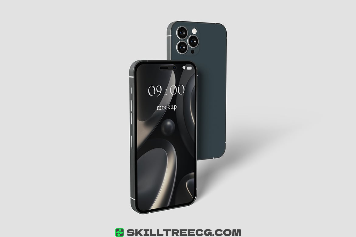 图片[2]-iPhone 14 pro max Mockup（517468）-技能树